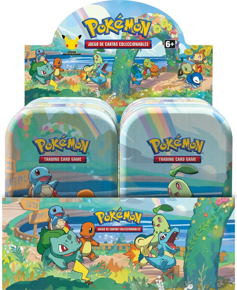 Pokemon Celebrations Mini Tin Display