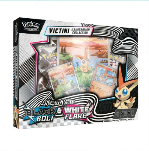 Pokemon Black Bolt & White Flare Victini Illustration Collection