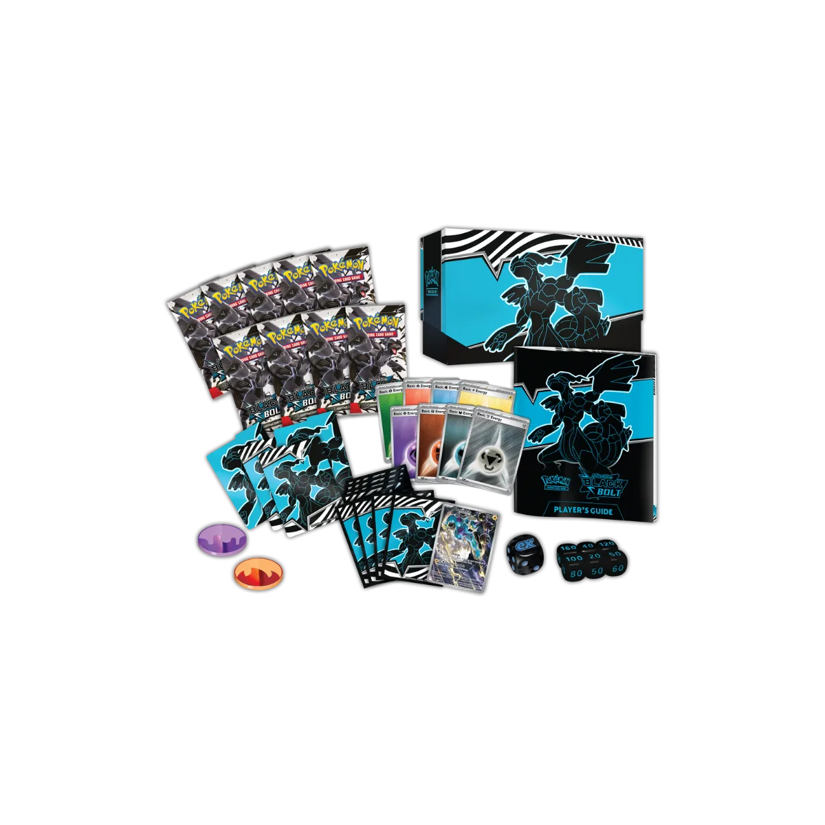 Pokémon Scarlet & Violet Black Bolt Elite Trainer Box Zekrom