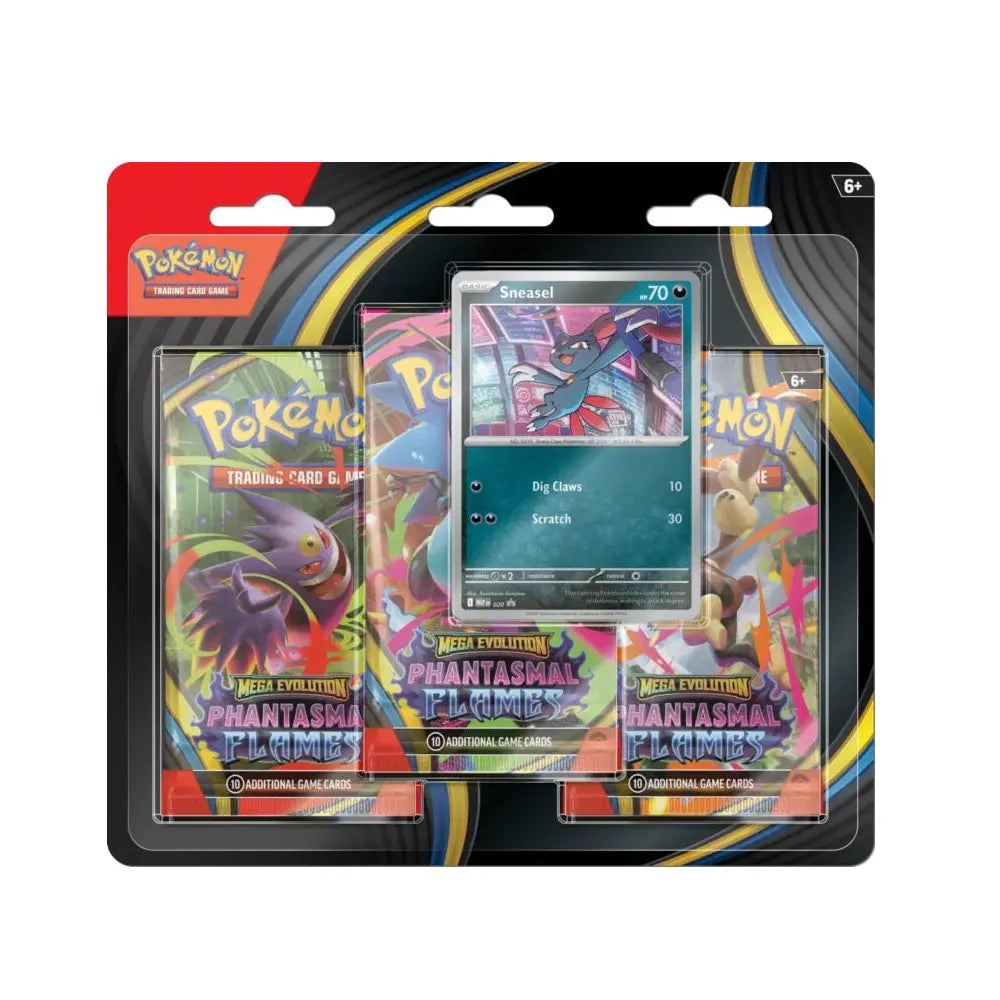 Pokémon Phantasmal Flames 3 Pack Blister
