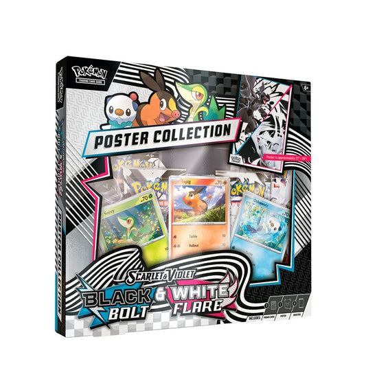 Pokemon Black Bolt & White Flare Poster Collection
