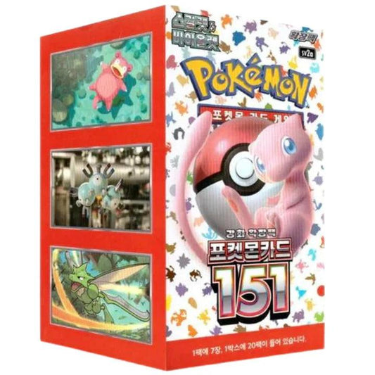 Pokémon 151 Koreaans Boosterbox