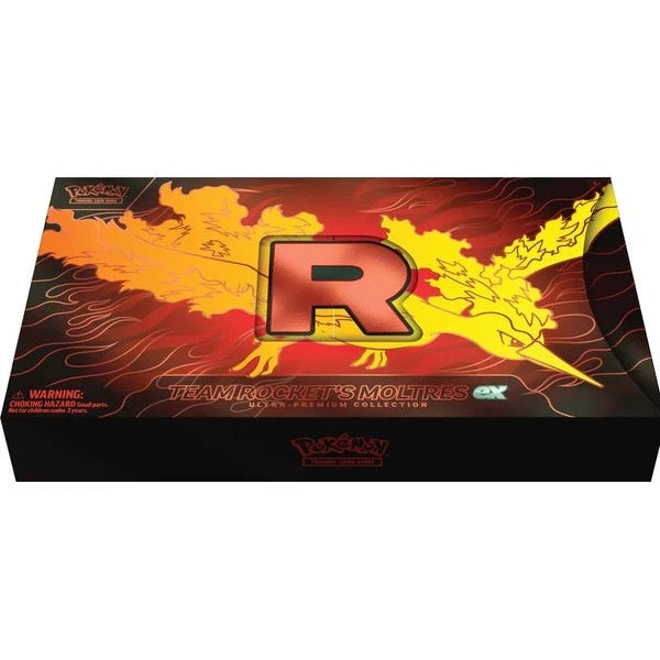 Pokémon Team Rocket’s Moltres EX Ultra Premium Collection Box