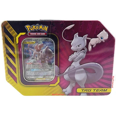 Pokemon Mewtwo & Mew GX Tag Team Tin