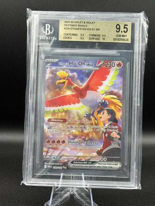 Ethan's Ho-Oh Destined Rivals #230 BGS 9,5