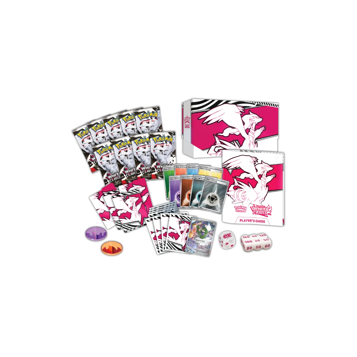 Pokémon Scarlet & Violet White Flare Elite Trainer Box Reshiram