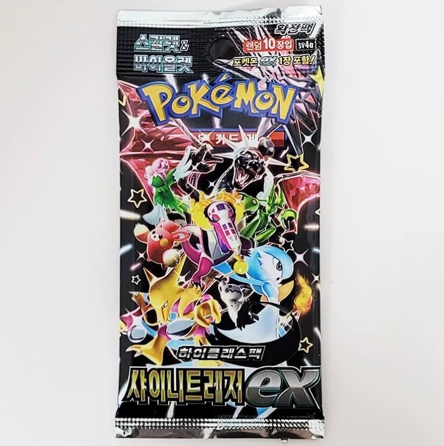 Pokémon Korean Shiny Treasure Boosterpack