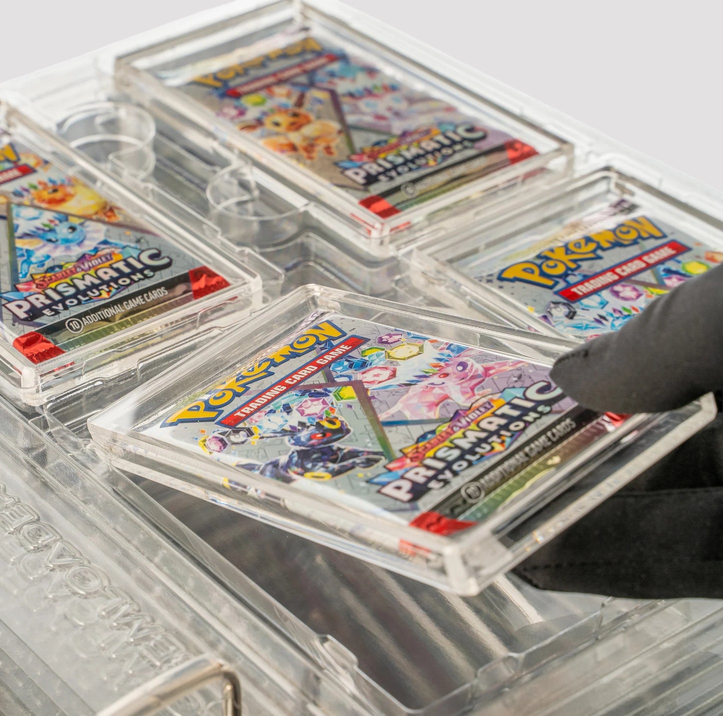 GEMLOADER Acrylic Case Display for Booster Packs - Single Pack (Compatibility with our Graded Card Binder page)