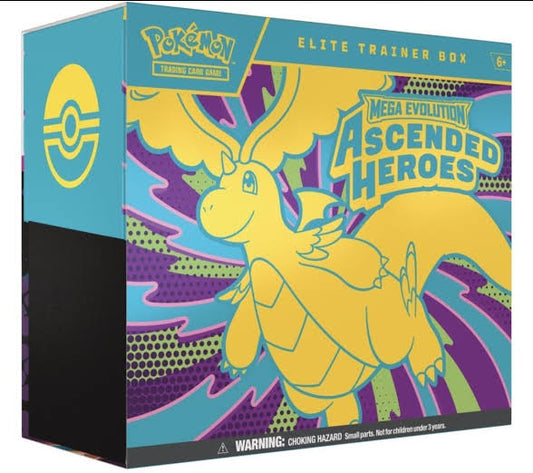 [PRE-ORDER] Pokémon Ascended Heroes Elite Trainer Box