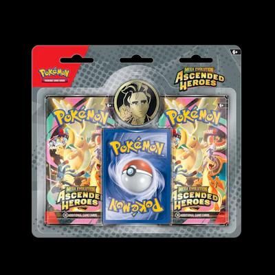 PRE-ORDER Pokémon Ascended Heroes 3 Pack Blister