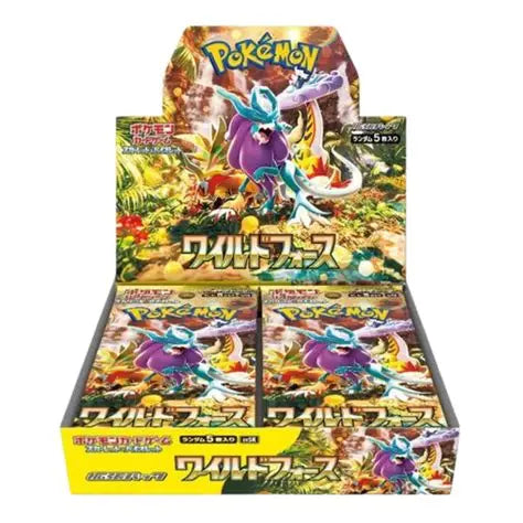 Pokemon Wild Force Boosterbox Japans