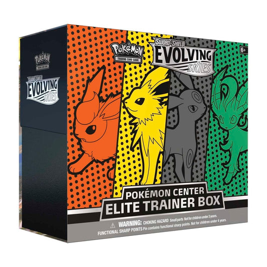 Pokémon Evolving Skies Pokemon Center Elite Trainer Box