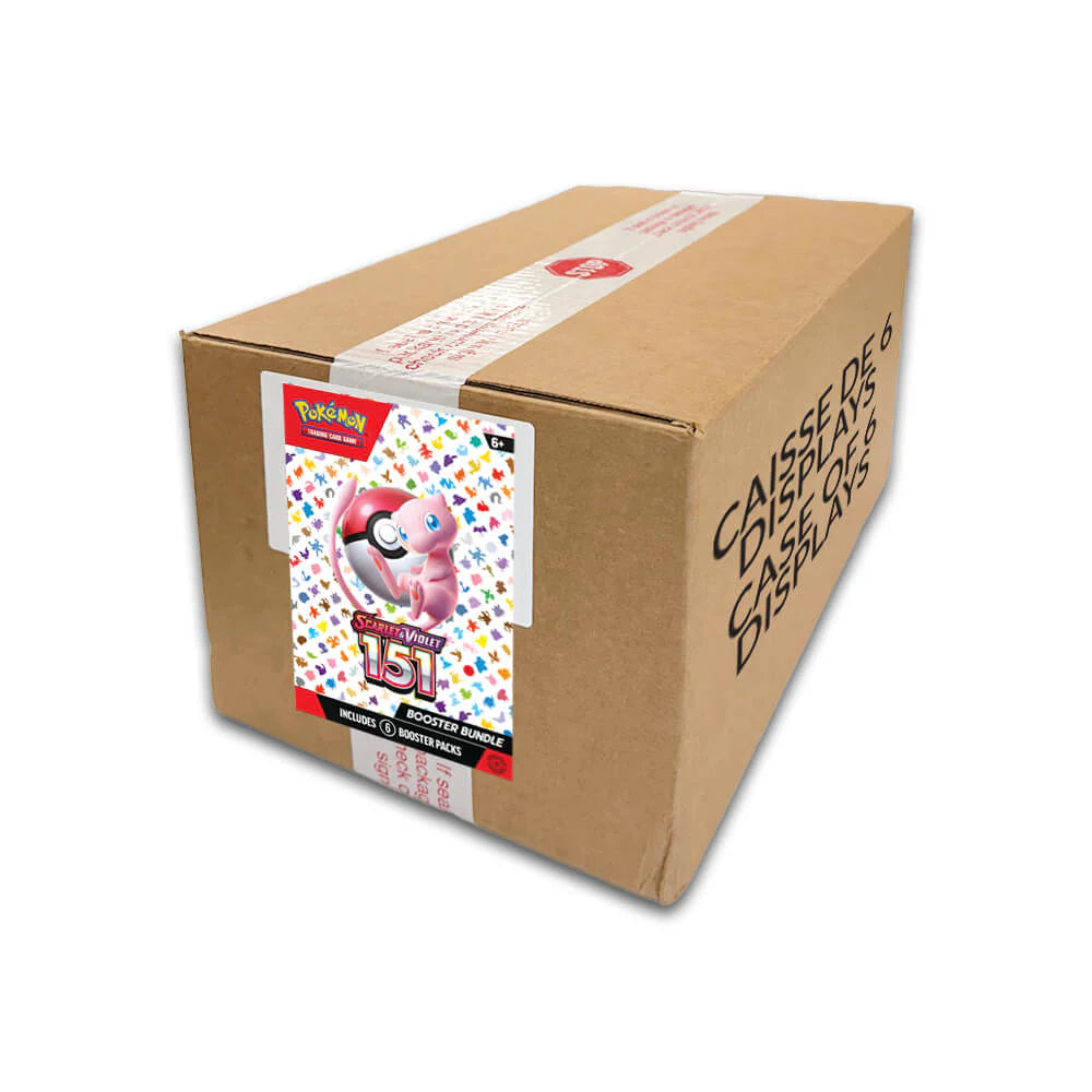 Pokémon 151 Booster Bundle Display Case