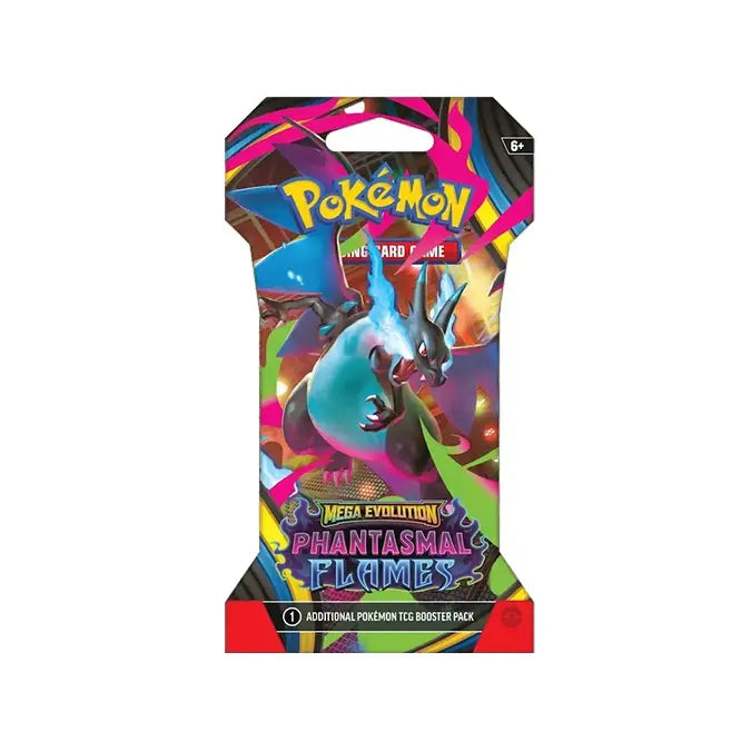 Pokémon Phantasmal Flames Sleeved Boosterpack (Random Art)