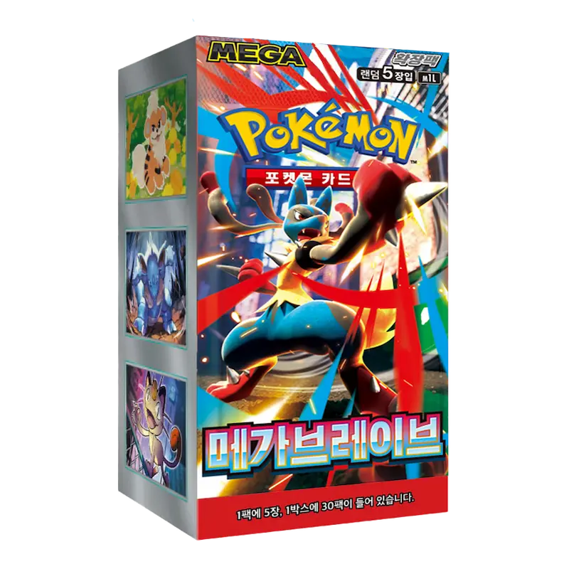 Pokémon Mega Brave Boosterbox Korean