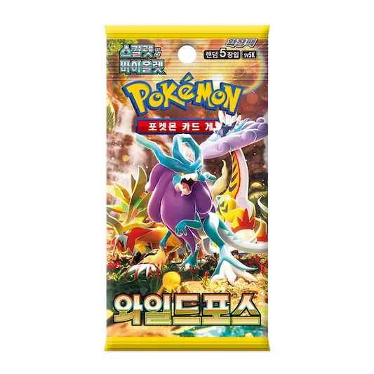 Pokémon Wild Force Koreaanse Booster Pack