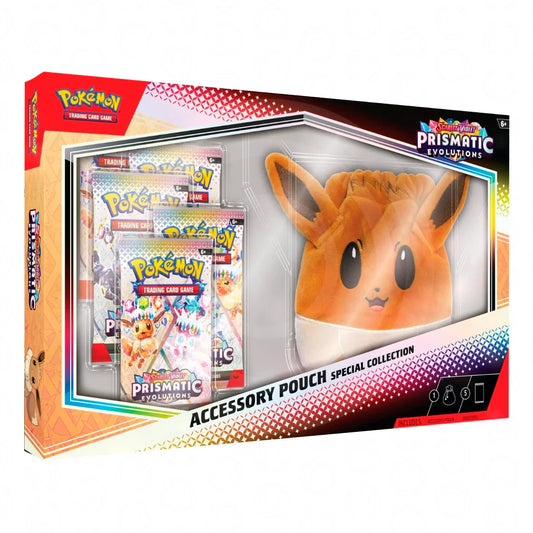 Pokemon Prismatic Evolutions Accessory Pouch