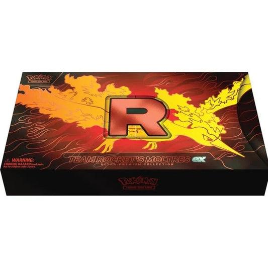 [PRE-ORDER] Pokémon Team Rocket’s Moltres EX Ultra Premium Collection Box