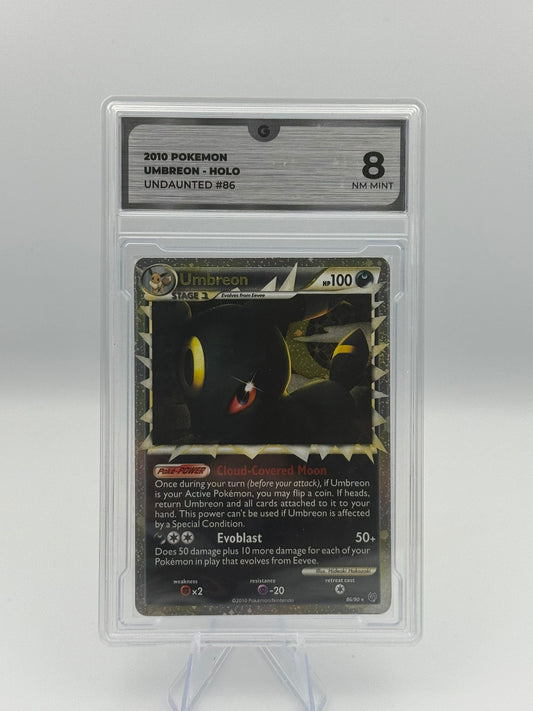 Umbreon #86 Undaunted GlobalGrading 8