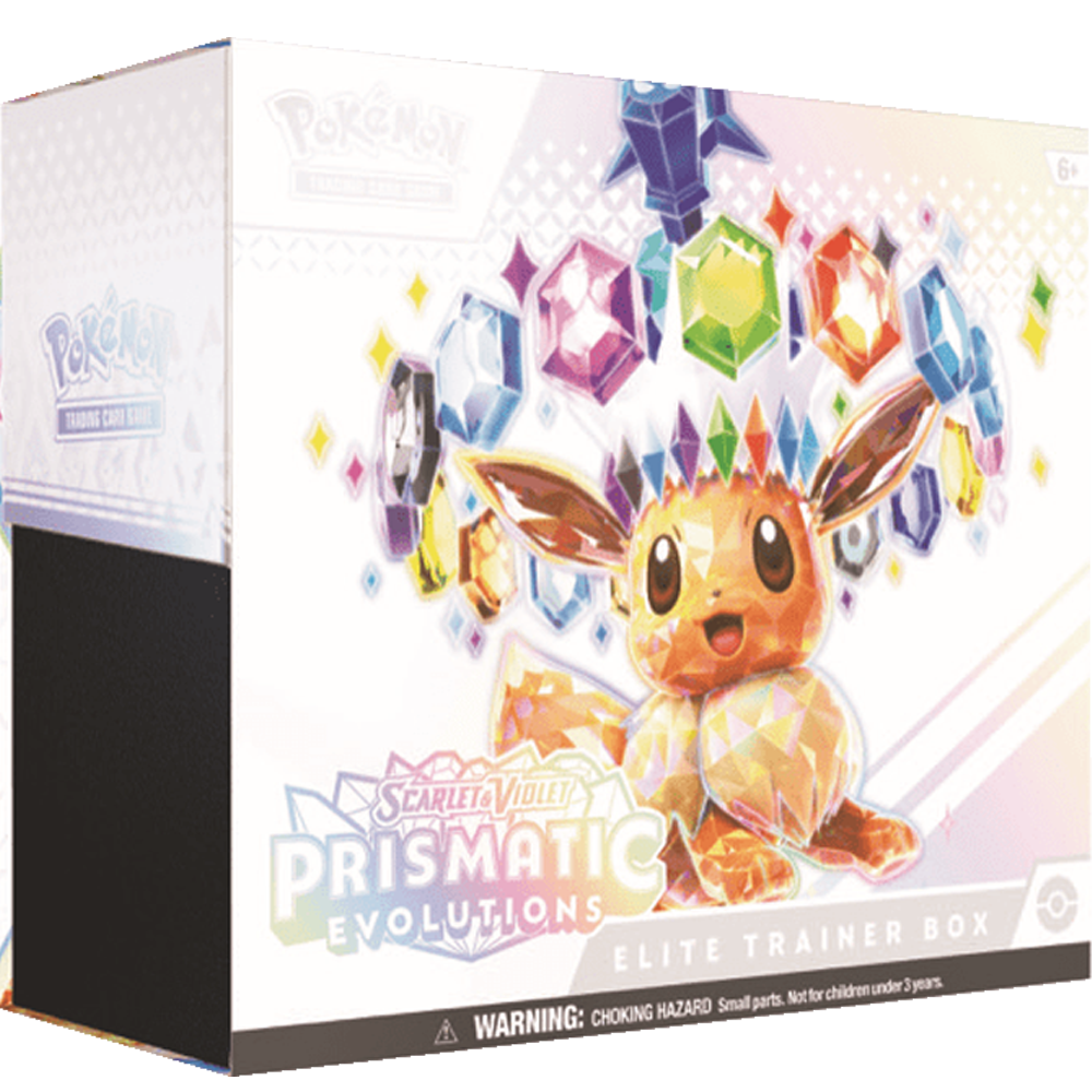 Pokemon Prismatic Evolutions Elite Trainer Box
